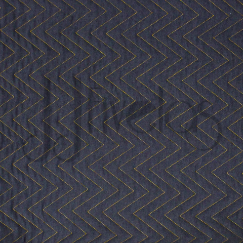 JJ2337 - JEANS MATELASSADO ZIGUE-ZAGUE - 50CM X 1,40MT - JJFIVELAS