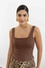 Blusa Decote Quadrado Lizandra - comprar online