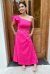 Vestido Tricoline Ombro Único Felipa