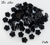 Flor Lótus 3D Preta - tam. 4mm - comprar online