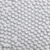 Strass Metal Sextavado Branco