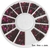 Kit c/ 12 unidades Disco Strass Vidro Cristal - Sortidos - loja online