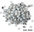 Strass Similar Swarovski Opal Branco - tam. 4mm