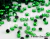 Strass Vidro Cristal Verde Escuro - tam. 3mm