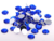 Chaton Acrílico Azul - tam. 6mm - comprar online