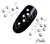 Chapinha Estrela Metal Prata - tam. 3mm