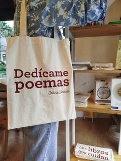 Tote bag dedícame poemas