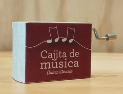 Cajitas de música manivela en internet