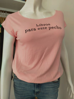Camiseta Libros para este pecho - comprar en línea