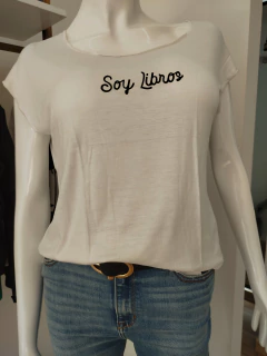 Camiseta soy libros en internet