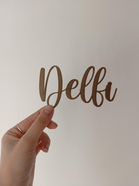 Topper Frontal Nombre personalizado