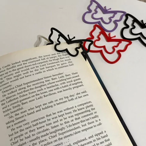 Separador de libro Mariposa
