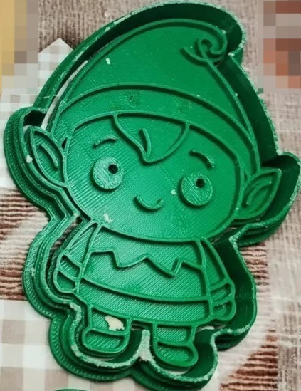 cortante elfo duende navidad mod 75