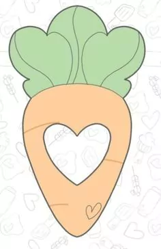 cortante pascua zanahoria 6