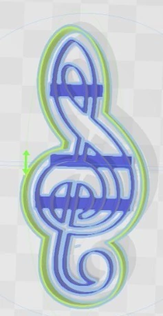 cortante+sello clave de sol en internet