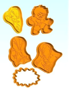 cortante set x 5 spiderman