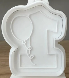 cortante numeros del 1 al 10 con globo (N" 1 ) - comprar online