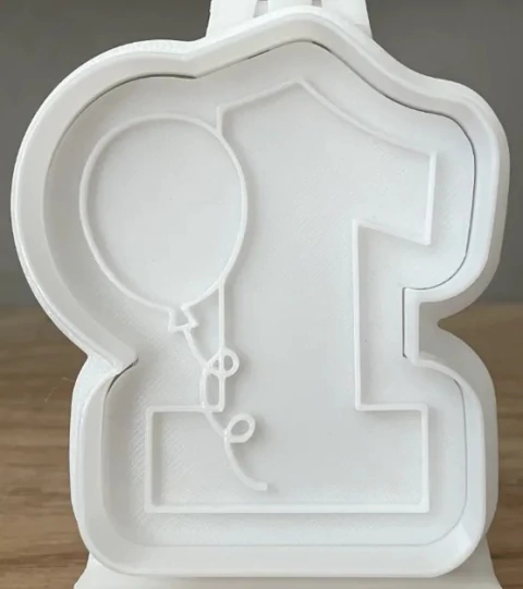 cortante numeros del 1 al 10 con globo (N" 1 ) - comprar online