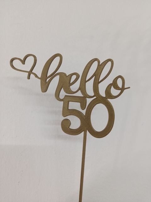 Topper Hello 50