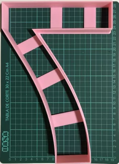 Cortante de Números Grandes (Number Cake) - 3Diseños - El Reino de los Cortantes