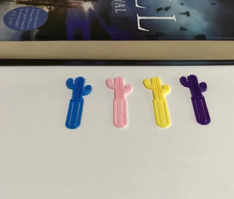 Separador de libro Cactus