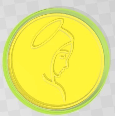 cortante +sello virgen mod 4