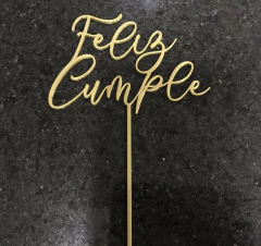 Topper torta Feliz Cumple 5