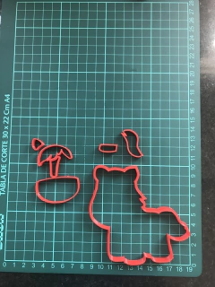 Cortante Collage Caballo - comprar online