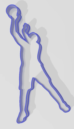 cortante basquet
