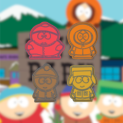 Imagen de Set x4 Cortantes South Park