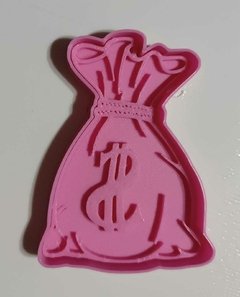 cortante bolsa de dinero