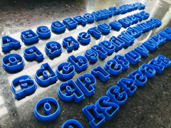 Cortantes imprenta 2cm + Caja - comprar online