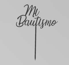 Topper Mi Bautismo 7