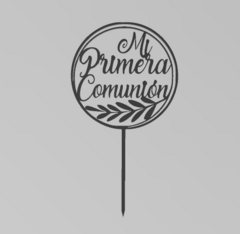 Topper Mi Primera Comunion 7