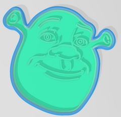 cortante cara shrek 3