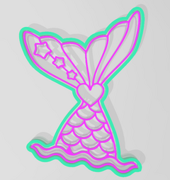 cortante cola sirena mod.8