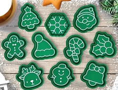 cortante navidad set x 10 mod.17