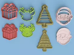 cortante navidad set x 4 mod.10