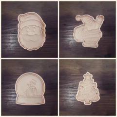 cortante navidad set x 4 mod.7