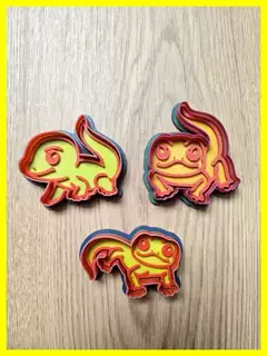 cortante Rapunzel set x 3 pascal