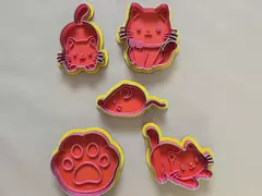 cortante set x 4 gatos mod 2