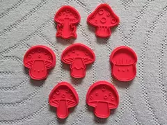 cortante set x 7 honguitos