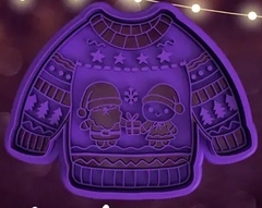 cortante sweater navidad
