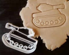 cortante tanque de guerra