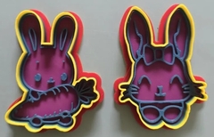 cortante conejo pascua x 2 mod 58