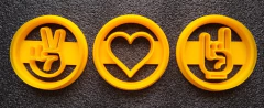 cortante x 3 peace rock