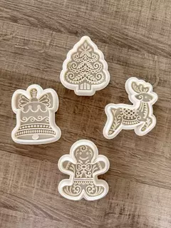 cortante navidad set x 9 mod.19 - 3Diseños - El Reino de los Cortantes