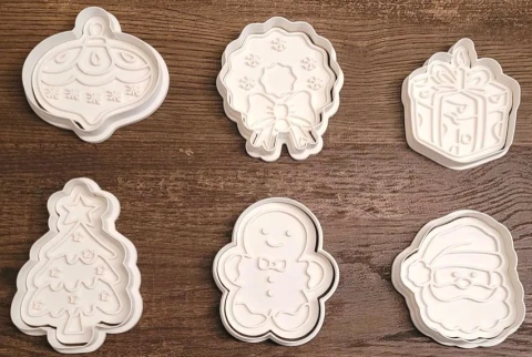 cortantes set x 6 navidad mod 70