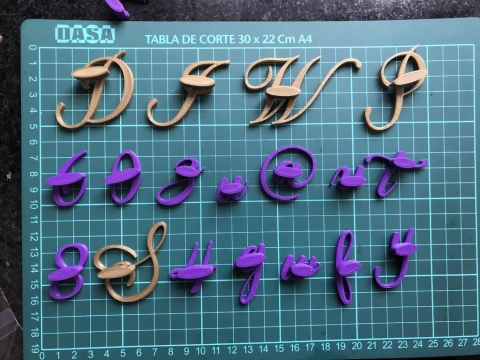 Set Sellos Fancy 5cm