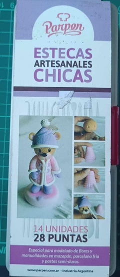 caja de estecas chica x 14